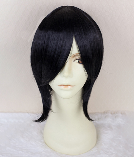 Touken Ranbu : Yagen Toushirou Noir Wig Cosplay Acheter